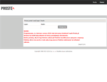 Tablet Screenshot of katalog.proste.pl